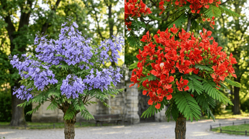 dowiedz się, jak odróżnić jakarandę od płomienia afryki dzięki botanicznym kryteriom. poznaj cechy tych efektownie kwitnących drzew i wybierz idealne dla swojego ogrodu.