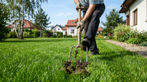 napowietrzanie trawnika widłami to łatwa i skuteczna metoda na poprawę kondycji trawnika, która pomaga uzyskać gęstszy i bardziej zielony trawnik. dowiedz się, jak ją prawidłowo wykonać.