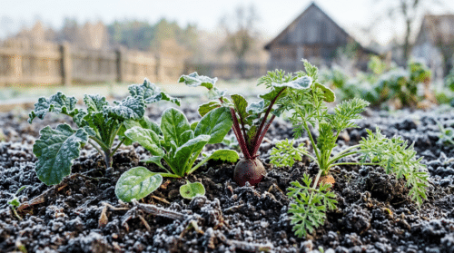 poznaj 4 warzywa idealne do siewu pod mrozem zimą, które zapewnią wczesne zbiory przed wiosną. dowiedz się, jak przygotować ogród na zimę i cieszyć się świeżymi plonami już na wiosnę.